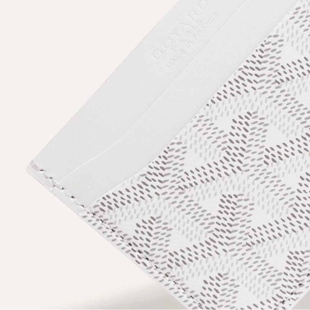 NWT Goyard Saint-Sulpice Card Wallet - White - Picture 3 of 4